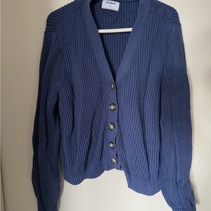 Faded Navy ON Ribbed Cardigan 💙
